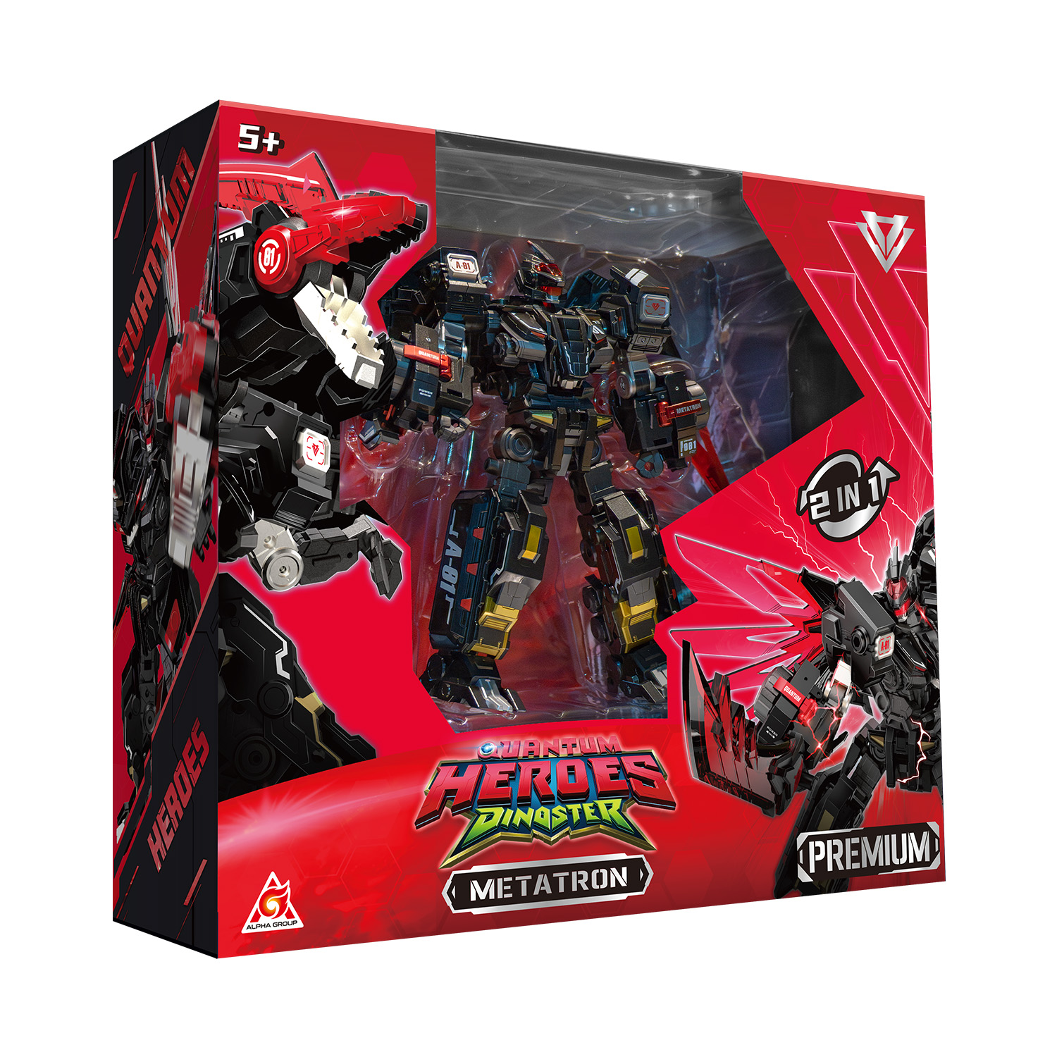Диностер. Робот-трансформер 2-в-1 Метатрон Limited edition. Dinoster фото