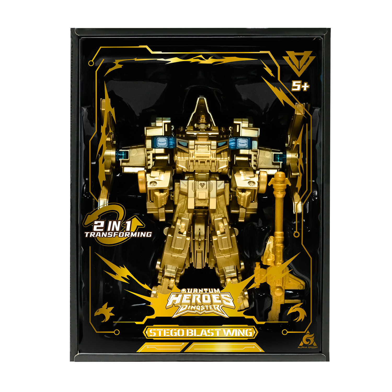 Диностер. Трансформер 2-в-1 Стего Бласт Винг Limited edition. Dinoster фото