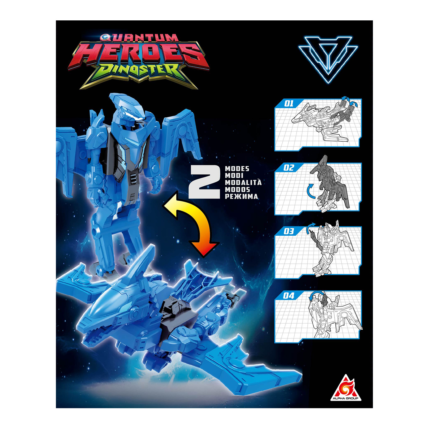 Дино-бот трансформер Джей Мин 13 см фото