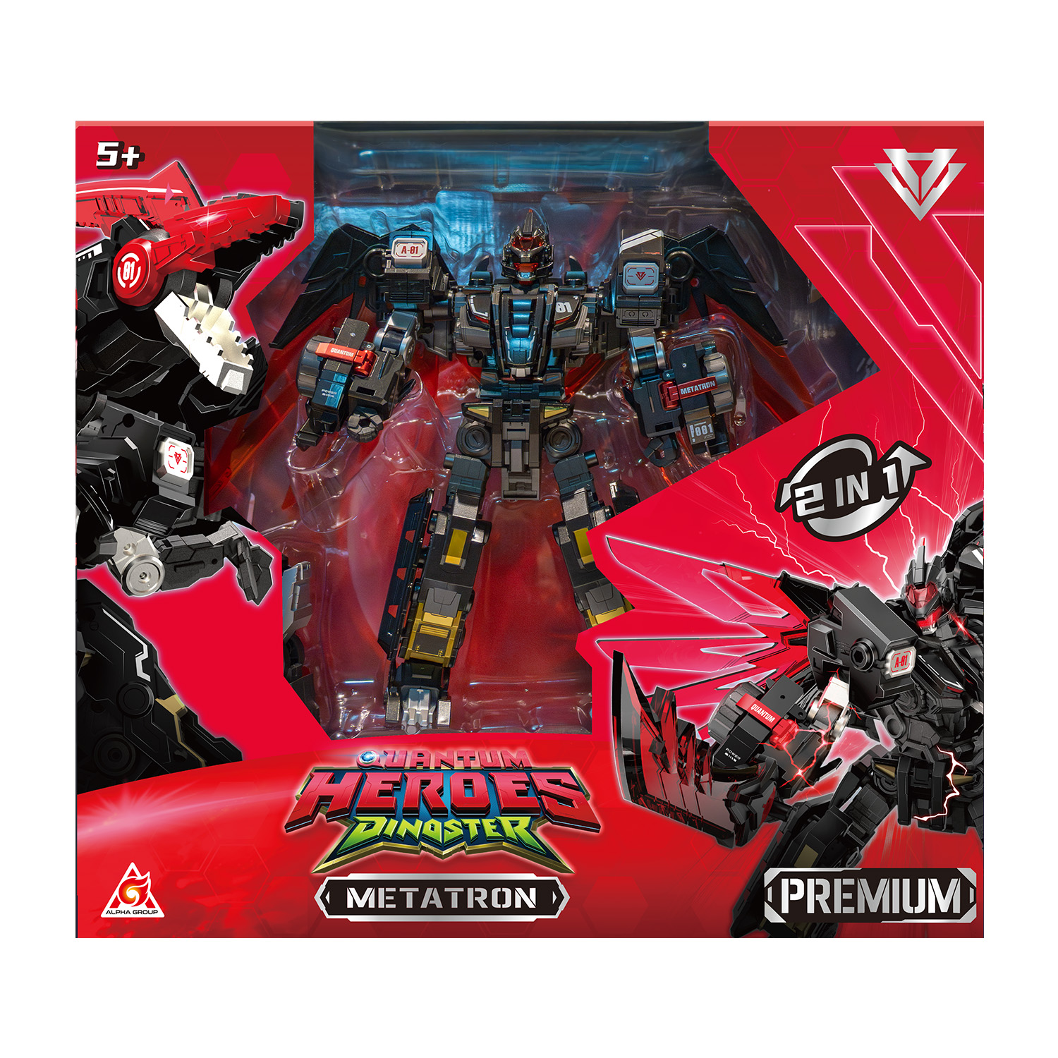 Диностер. Робот-трансформер 2-в-1 Метатрон Limited edition. Dinoster фото